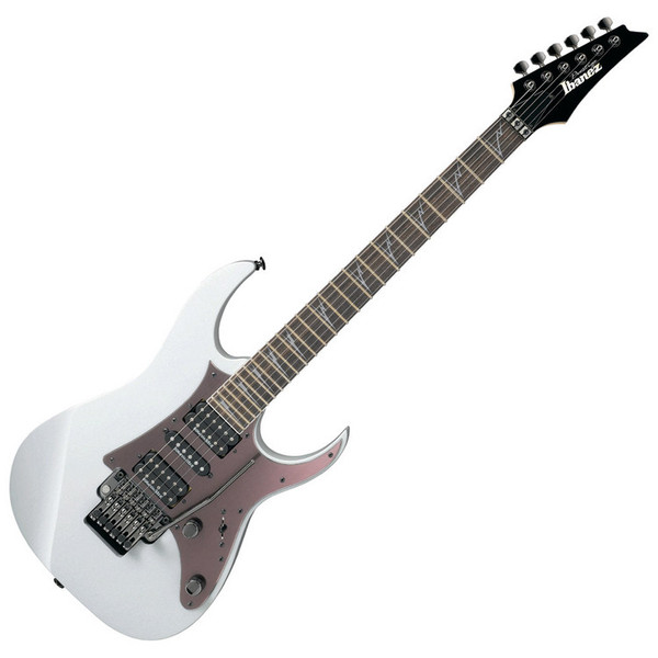 DISC Ibanez Prestige RG2550Z Electric Guitar, Gal. White at Gear4music