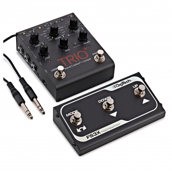 DigiTech TRIO+ Band Creator w/ FS3X Footswitch at Gear4music