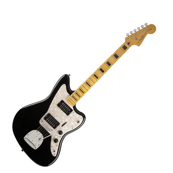 DISC Fender Modern Player Jazzmaster HH Guitar, Black at Gear4music