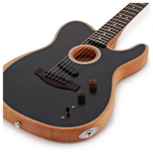 Fender Acoustasonic Player Telecaster, Brushed Black at Gear4music