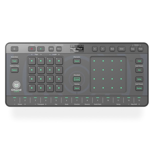 AlphaTheta Toraiz ChordCat Groovebox at Gear4music