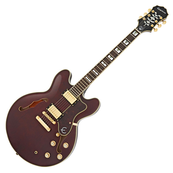 DISC Epiphone Sheraton II Pro, Wine Red at Gear4music