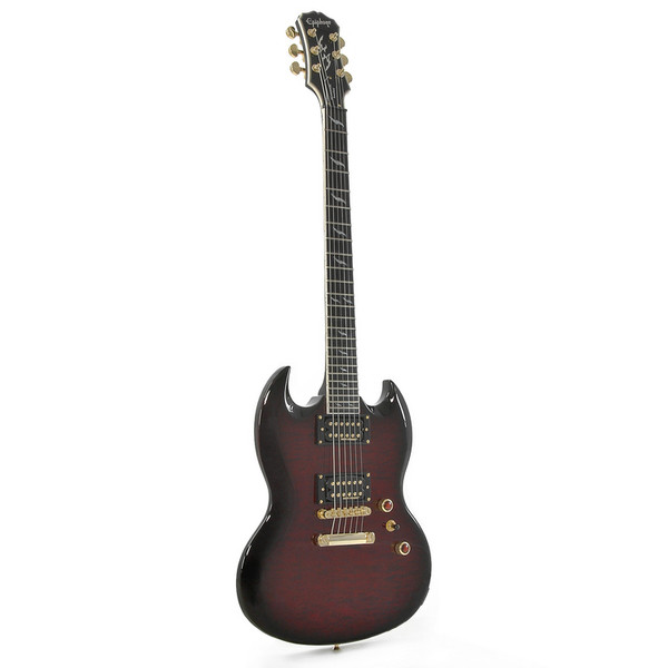 DISC Epiphone Prophecy SG Custom GX Dirty Fingers at Gear4music