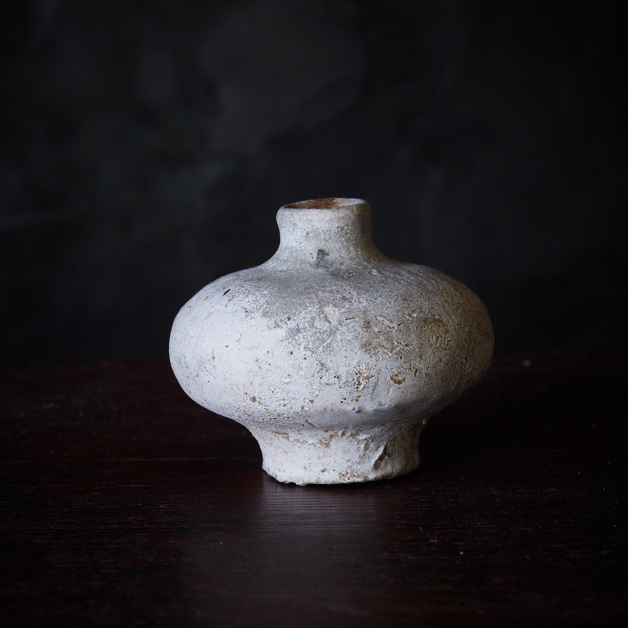 宋胡録（スンコロク） 小壺（中世：12–16世紀） | 入蘆花（ロカニイル）