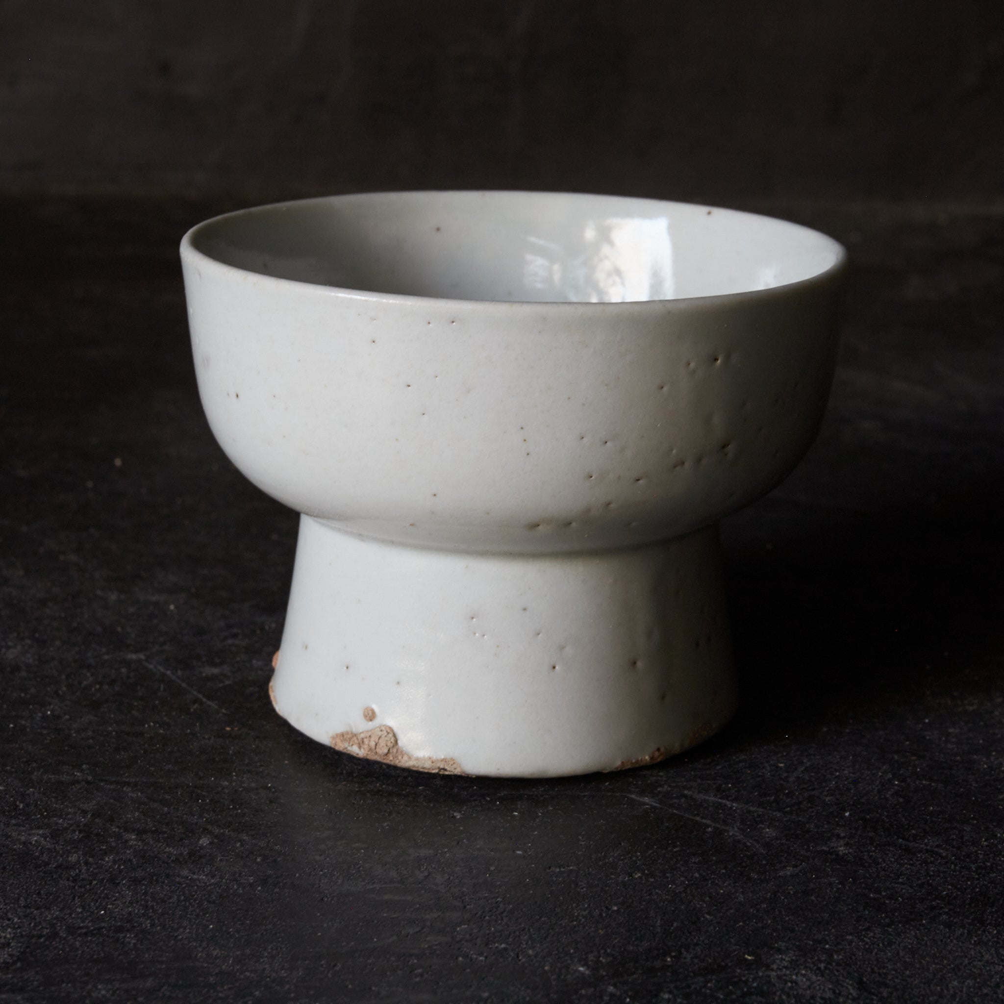 李朝白磁色絵華の図アンティーク李朝煎茶碗5客