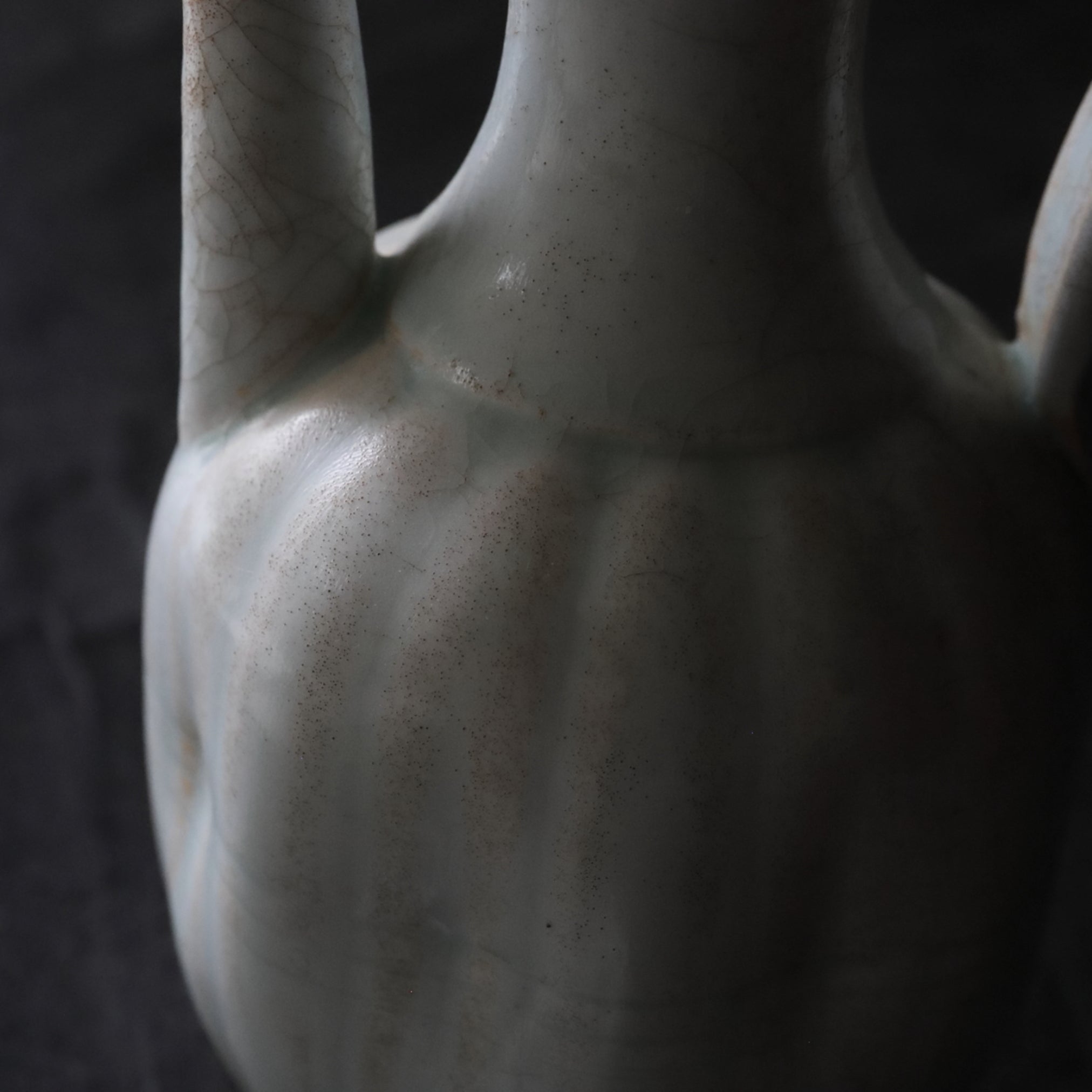 宋代 青白磁 瓜形水注（960–1279 CE） | 入蘆花（ロカニイル）