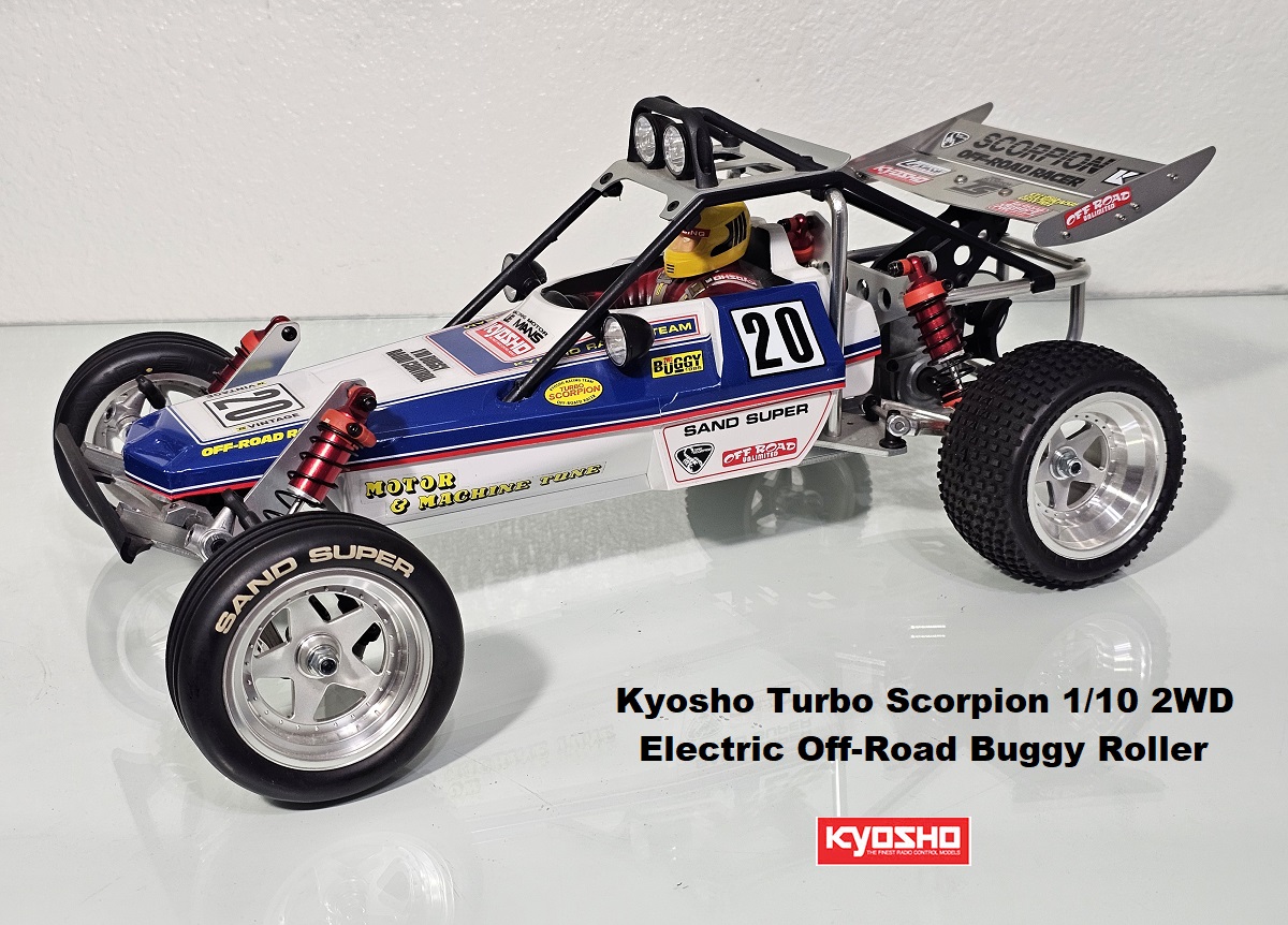 Kyosho Turbo Scorpion 1/10 2WD Electric Off-Road Buggy Built