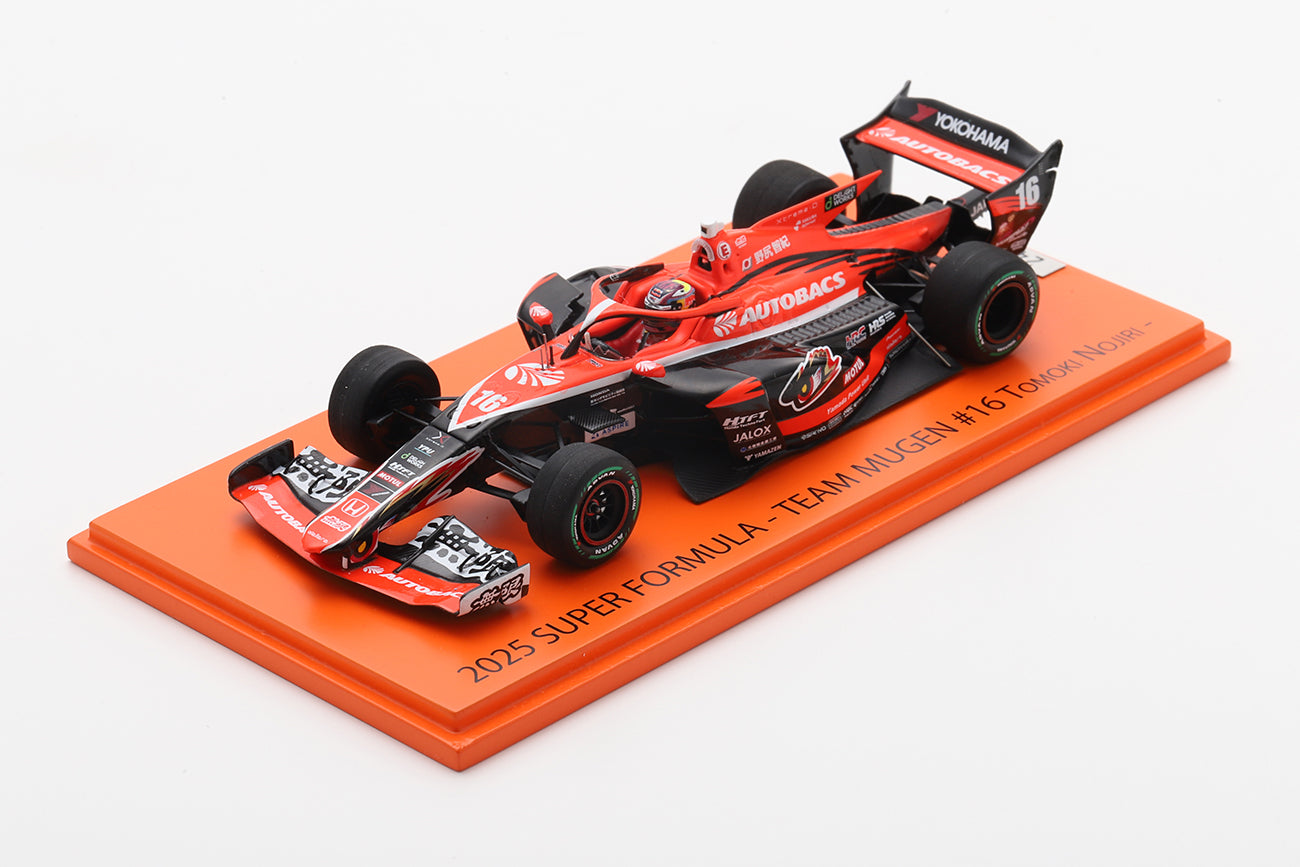16 野尻 智紀 Tomoki Nojiri TEAM MUGEN SUPER FORMULA 2025 SF23
