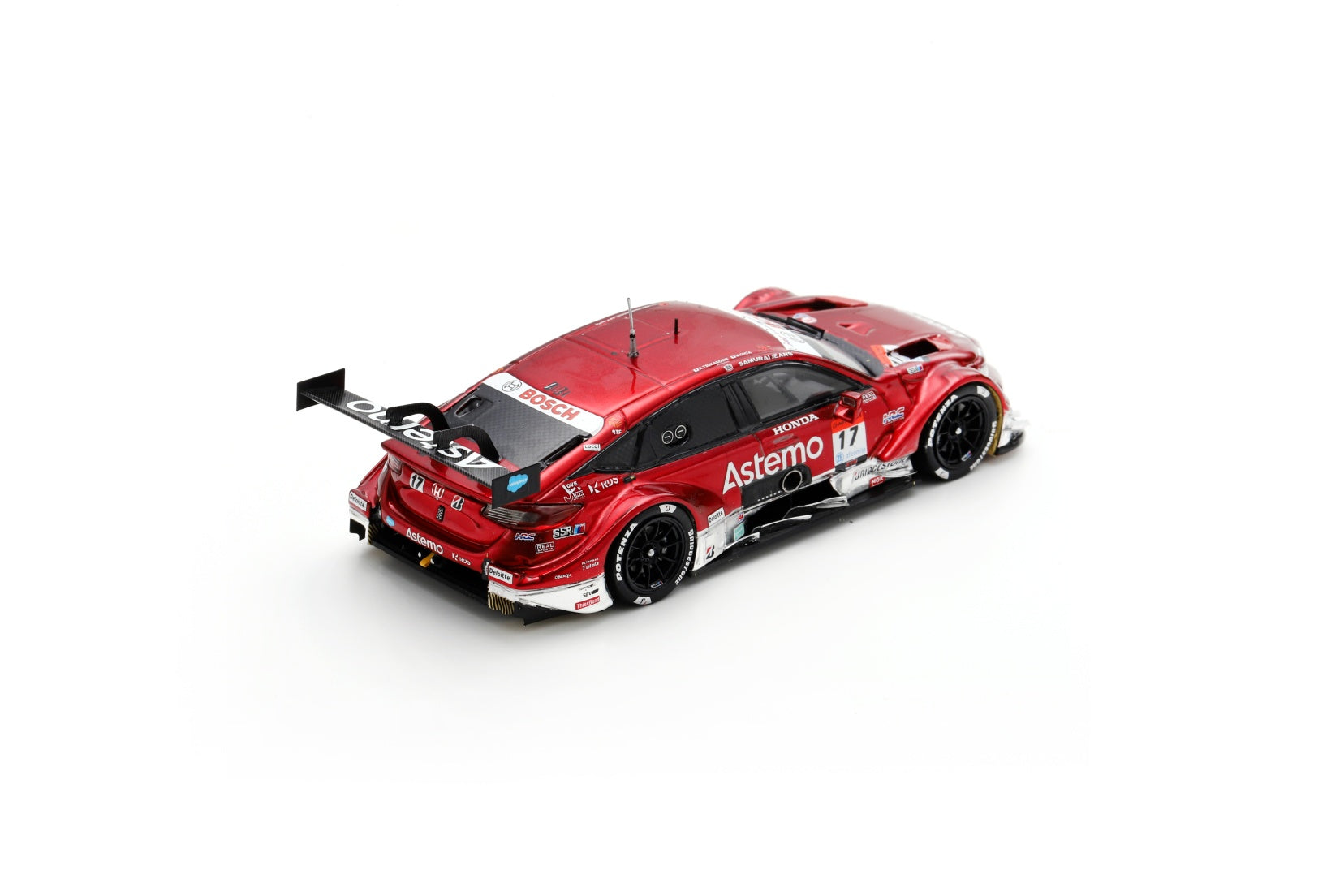 Spark SGT155 1/43 Astemo CIVIC TYPE R-GT No.17 Astemo REAL RACING