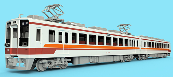天賞堂からT-Evolutionの東武6050型イメージCG発表！発売予定時期