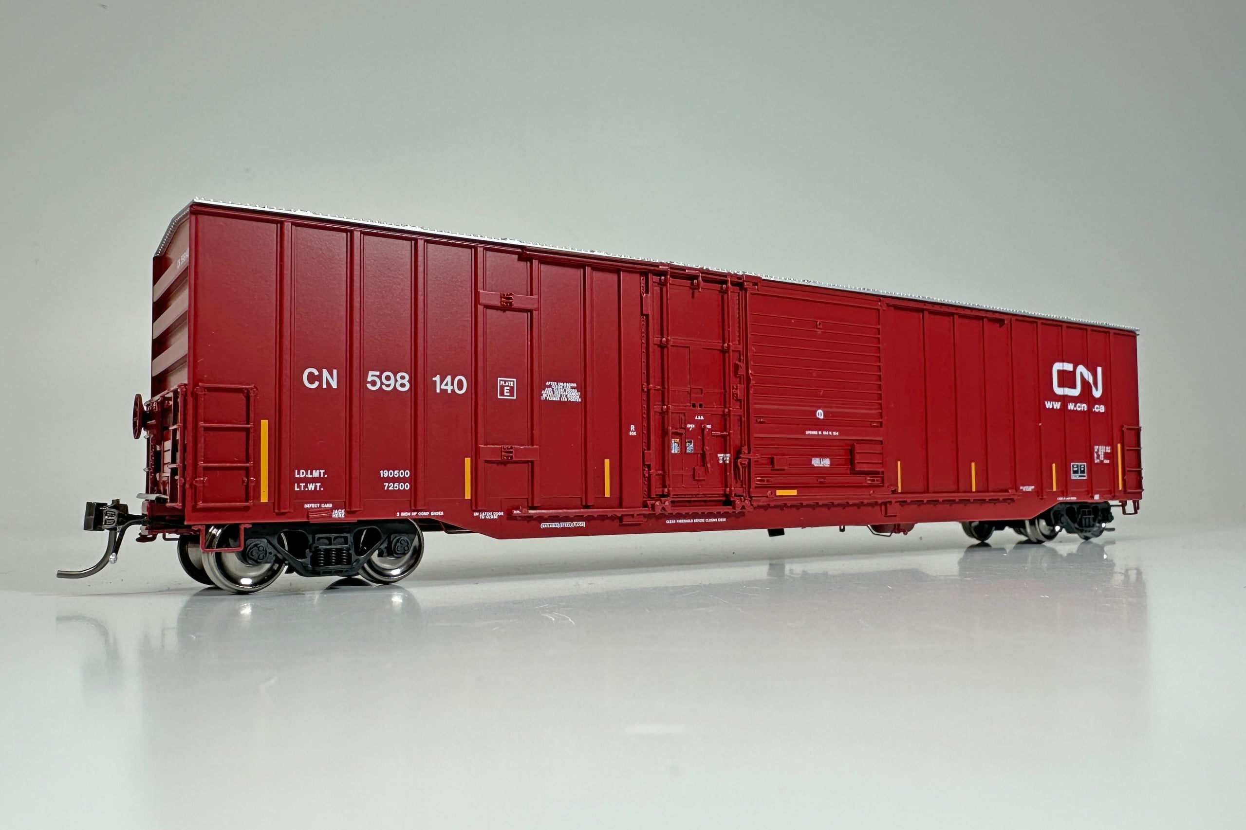 Trenton Works 6348 Boxcar New - Freight Cars - HO scale - Rapido