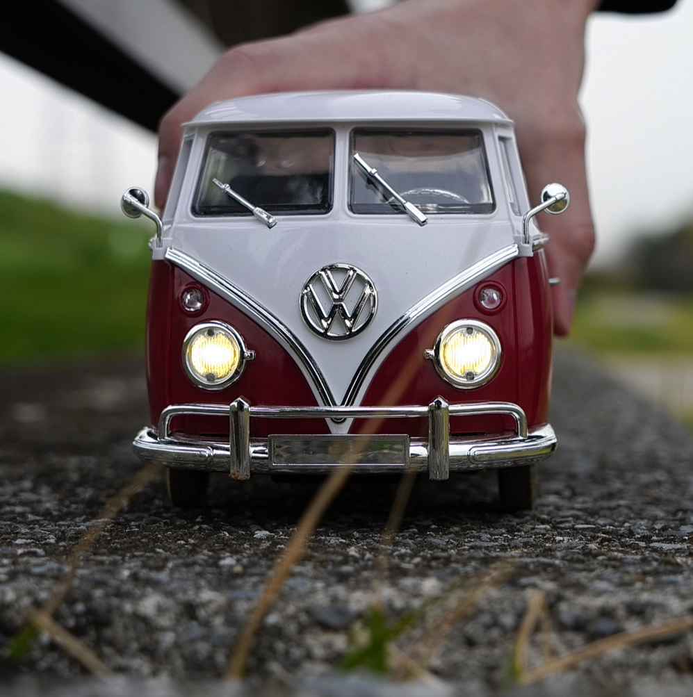 WPL JAPAN Miniシリーズ CXD D52 RTR Volkswagen Type 2 (ワーゲンバス