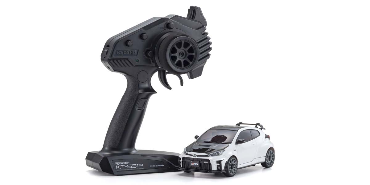ミニッツAWD トヨタ GRMNヤリス サーキットパッケージ ホワイトパール
