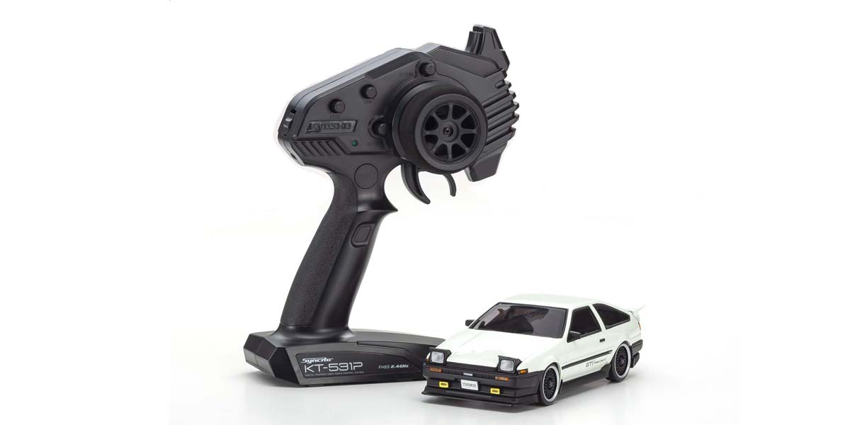 ミニッツAWD トヨタ スプリンター トレノ AE86 GTV ホワイト | 京商