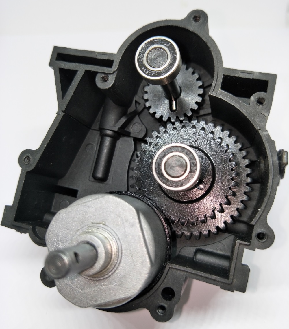 HPI SAVAGE Flux Center Differential Gear Box - Single Speed Metal