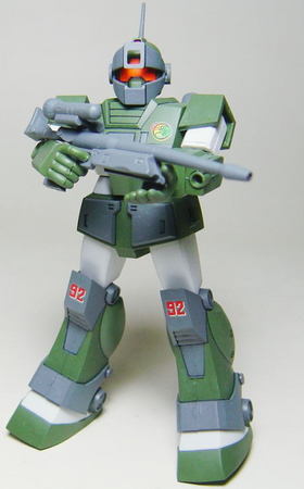 1/144 RGM-79SC GM SNIPER-CUSTOM: 立体物