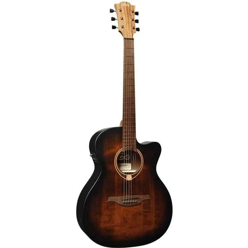 Lag T70ACE-B&B Auditorium Cutaway electro - Richards Guitars Of
