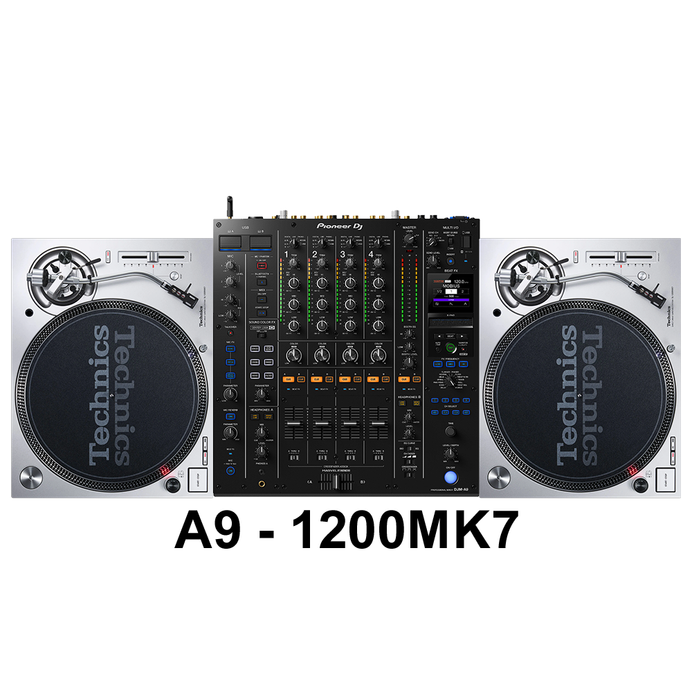 Pioneer DJ DJM-A9 & Technics SL-1200MK7 Rental - Professional 4