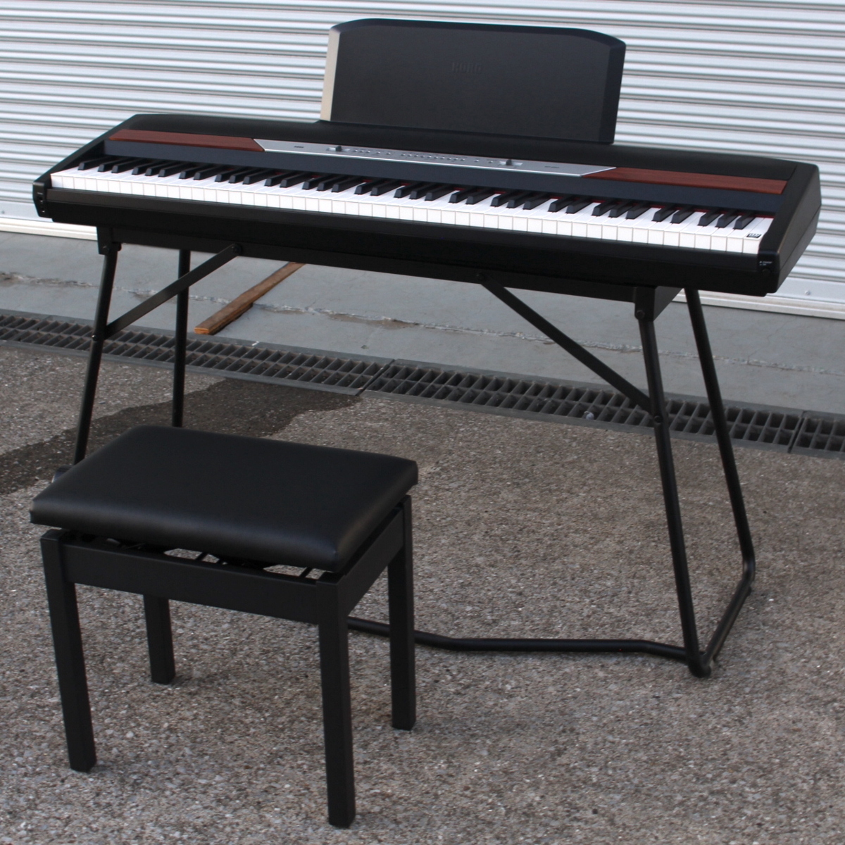 コルグ KORG 電子キーボード SP-250 88鍵盤 2012年製 スタンド/椅子
