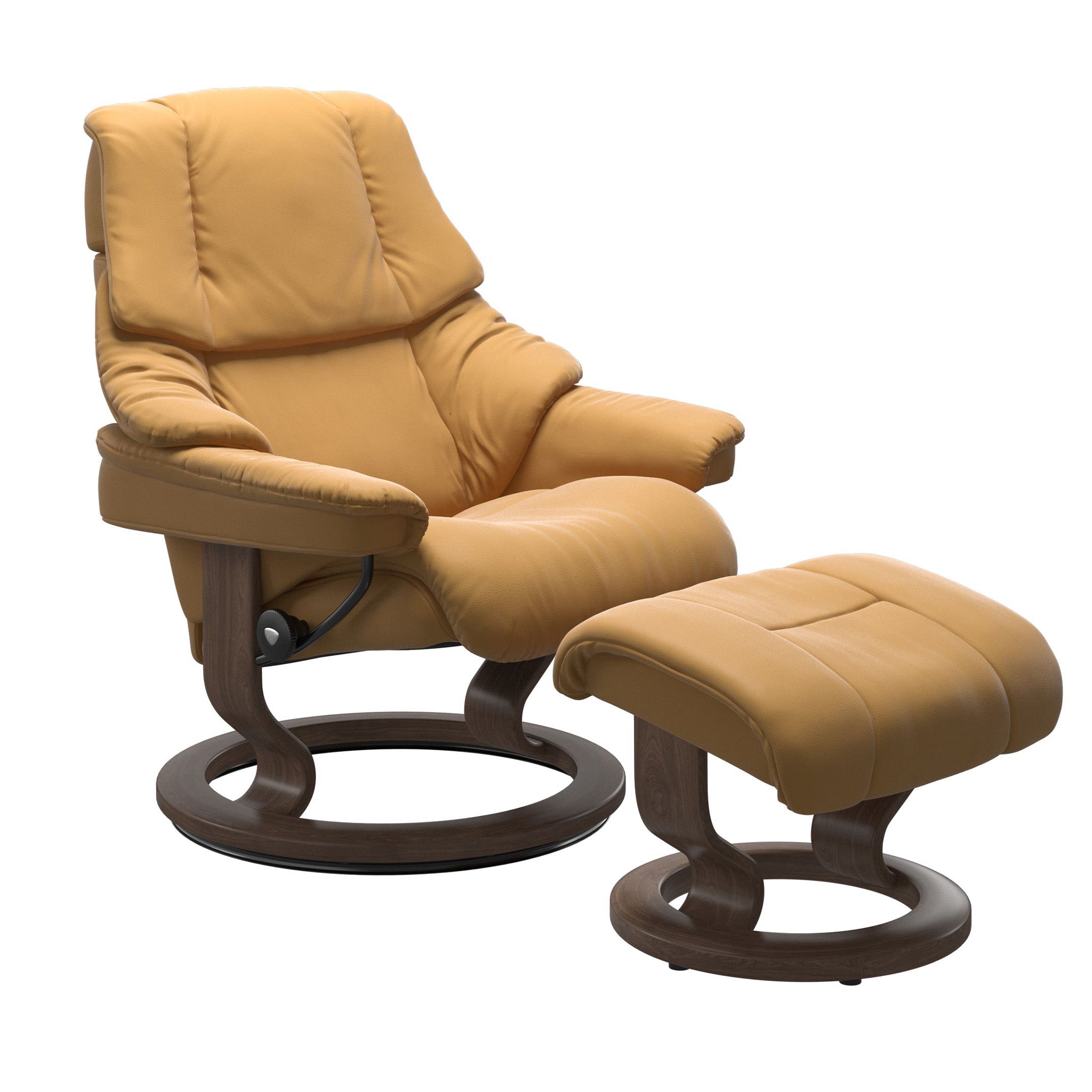 Stressless Reno Classic Recliner & Ottoman – Recliner Store