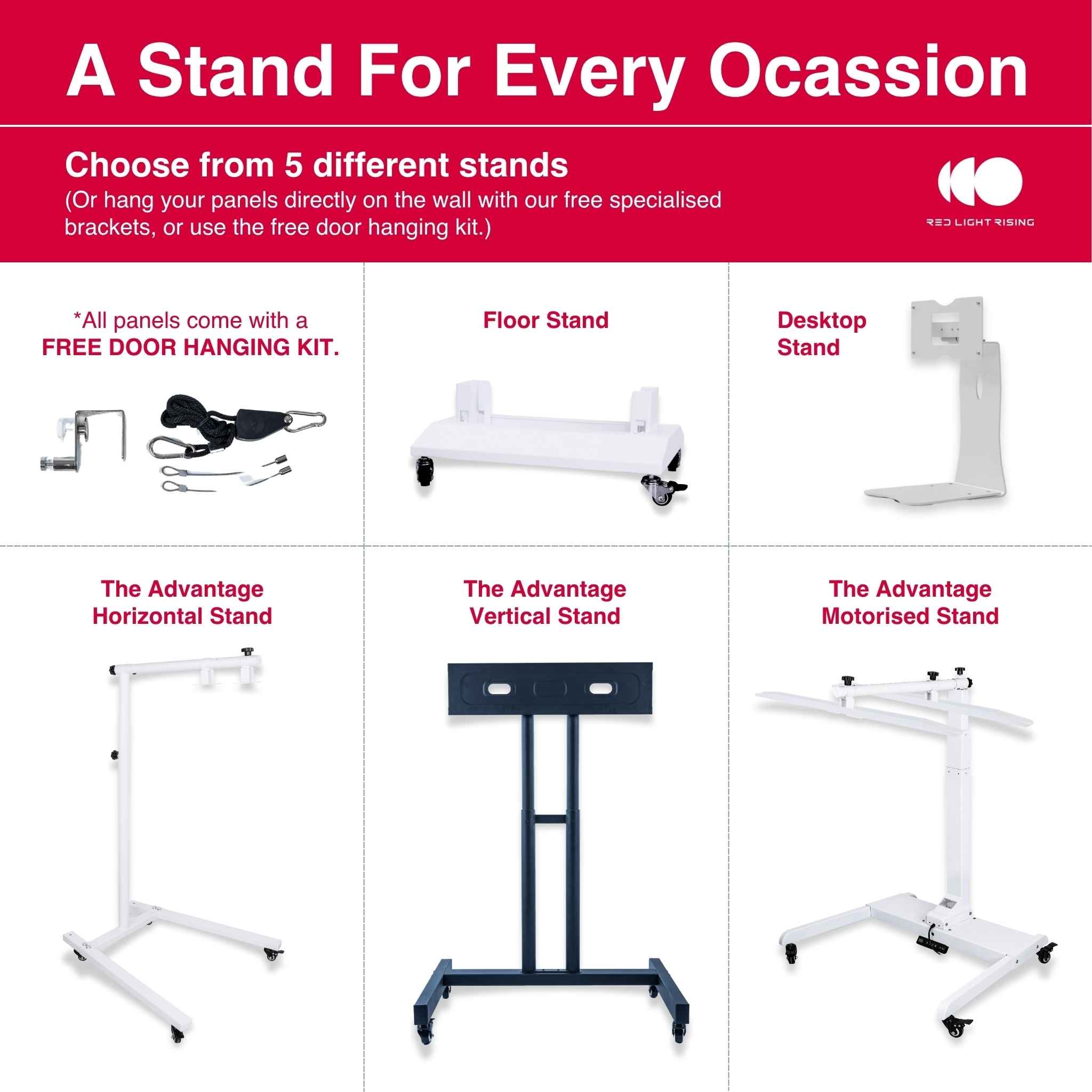 The Advantage 2.0 Series - Red Light Therapy Full Body Panel – Red