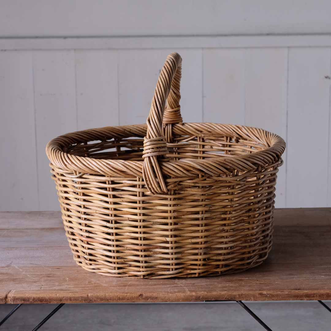 イギリスアンティーク 特大 ピクニックバスケット | REFACTORY antiques