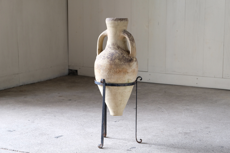 フランスアンティーク 台座付き アンフォラ 壺 (小) | REFACTORY antiques