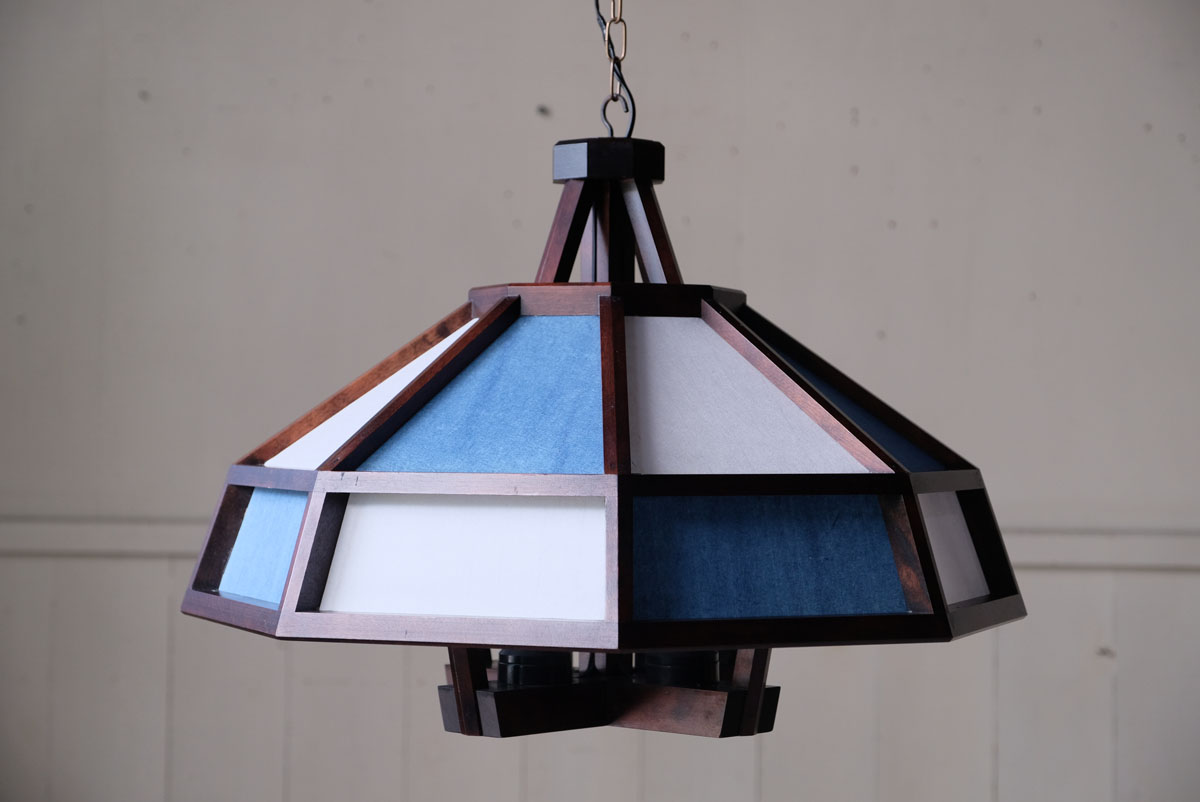 松本民芸 和紙 ペンダントライト ichimatsu AI | REFACTORY antiques