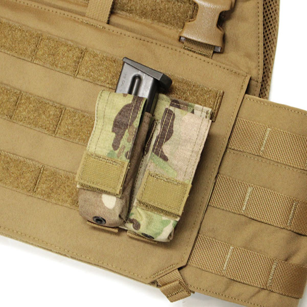 TYR Pistol Mag Pouch – Double 9mm | REALMENT