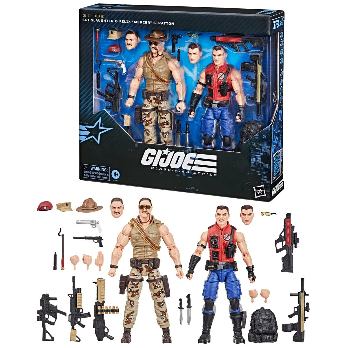 G.I. Joe Classified Series #173 Sgt Slaughter & Felix Mercer