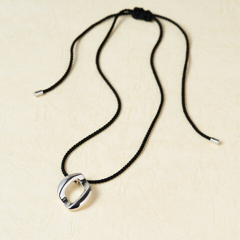 IRIS47｜rome necklace ネックレス シルクコード 日本製 - H.O.V