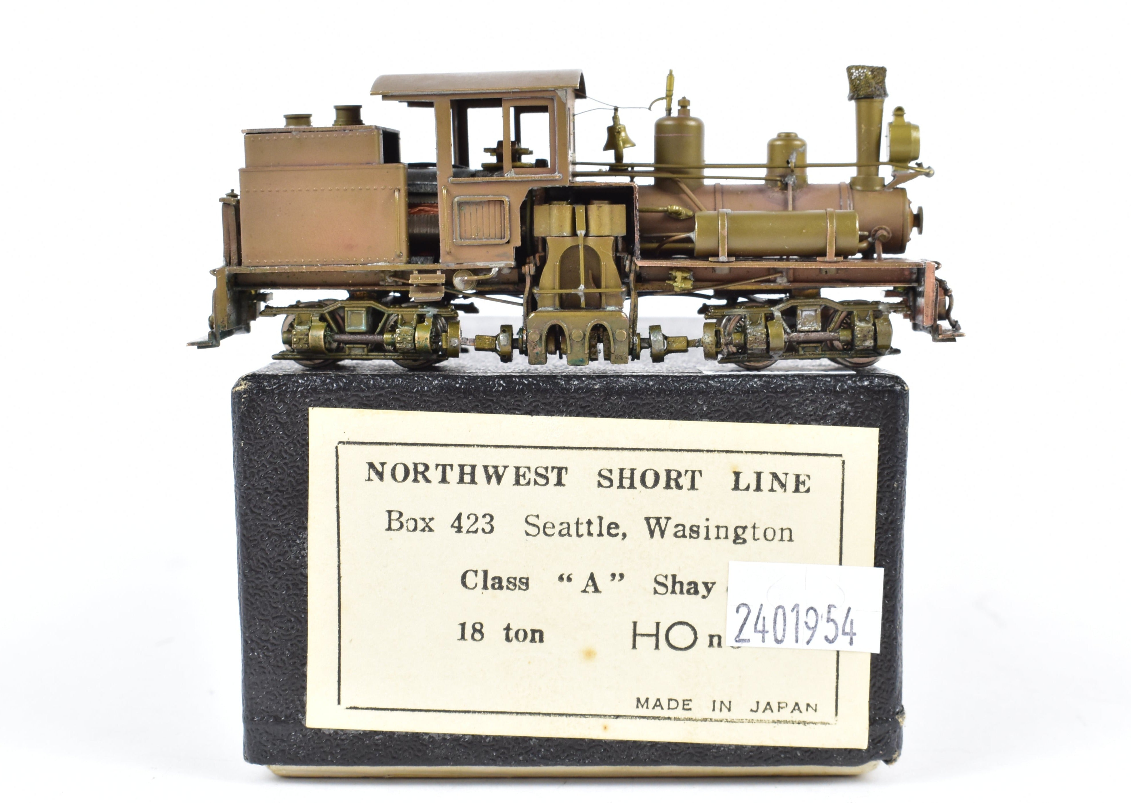 HOn3 Brass NWSL - Northwest Short Line Various Roads Logging 18
