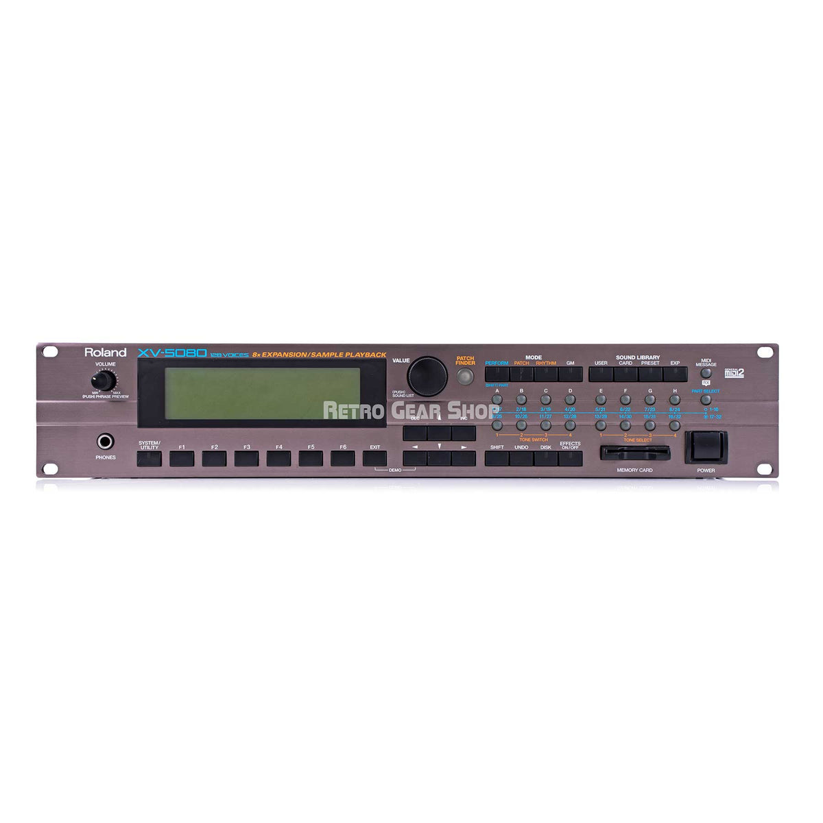 Roland XV-5080 128-Voice Synthesizer Module Vintage Rare Synth +