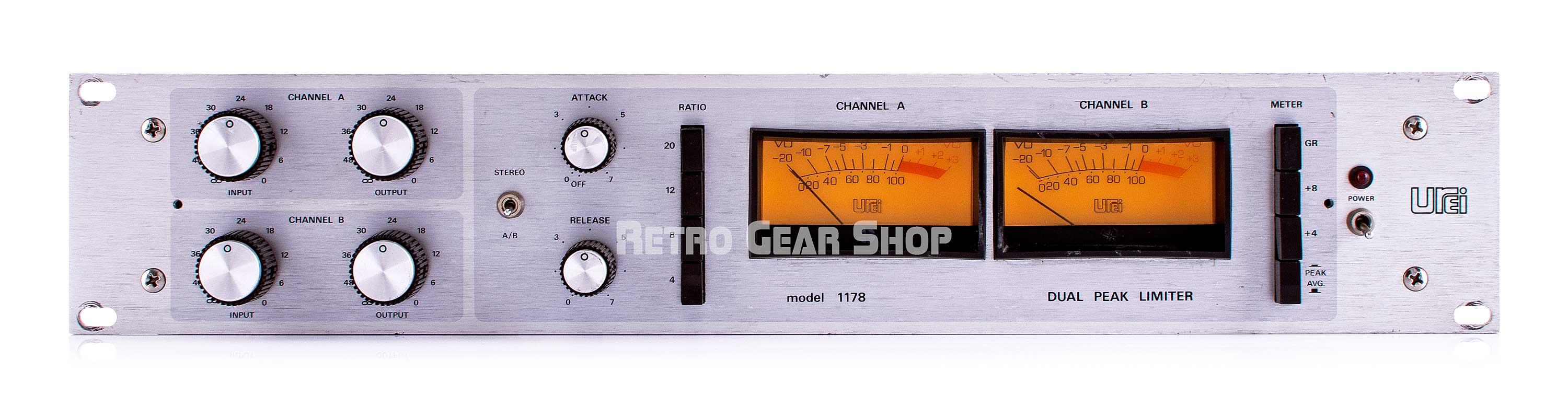 Urei 1178 Stereo Dual Peak Limiter Vintage Rare– Retro Gear Shop