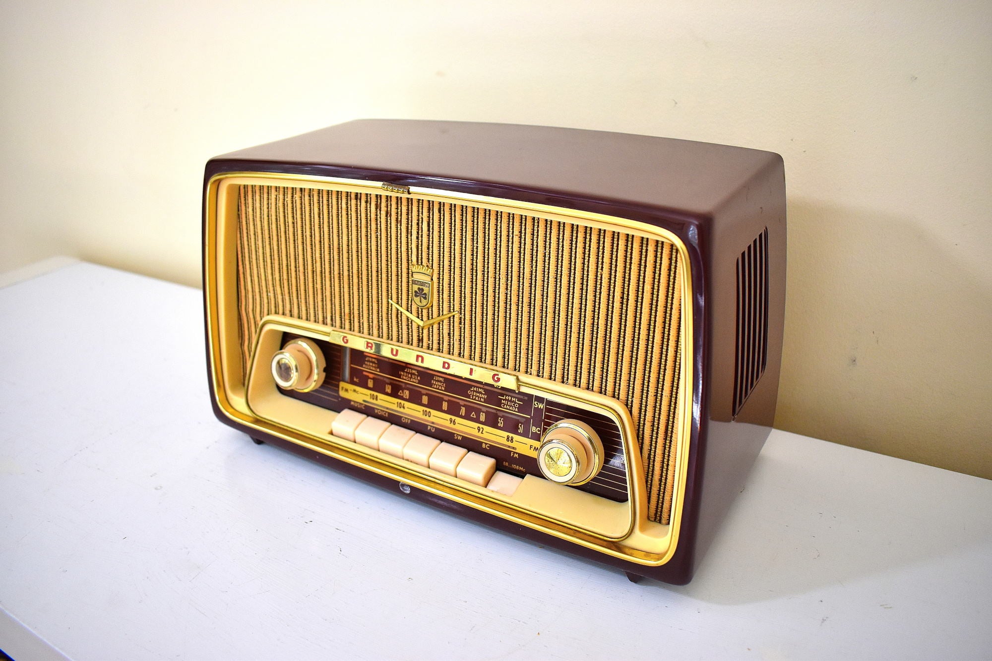 西ドイツ ミッドセンチュリー ヴィンテージ 1957年 グルンディッヒ
