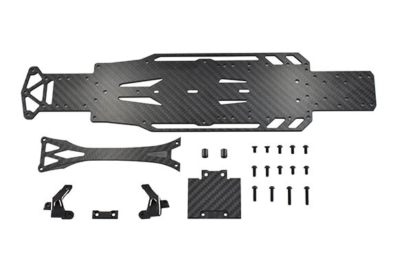 D1-CGS01 [RDX Carbon Main Chassis & Upper Deck Set] - Reve D