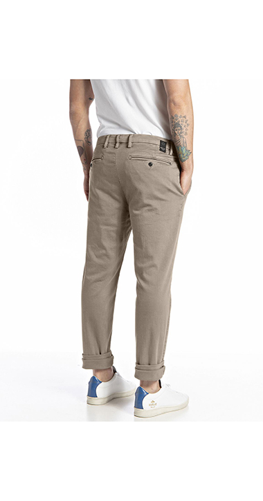 Hyper Chino X.Lite ズーマー スリムフィットチノパンツ｜REPLAY