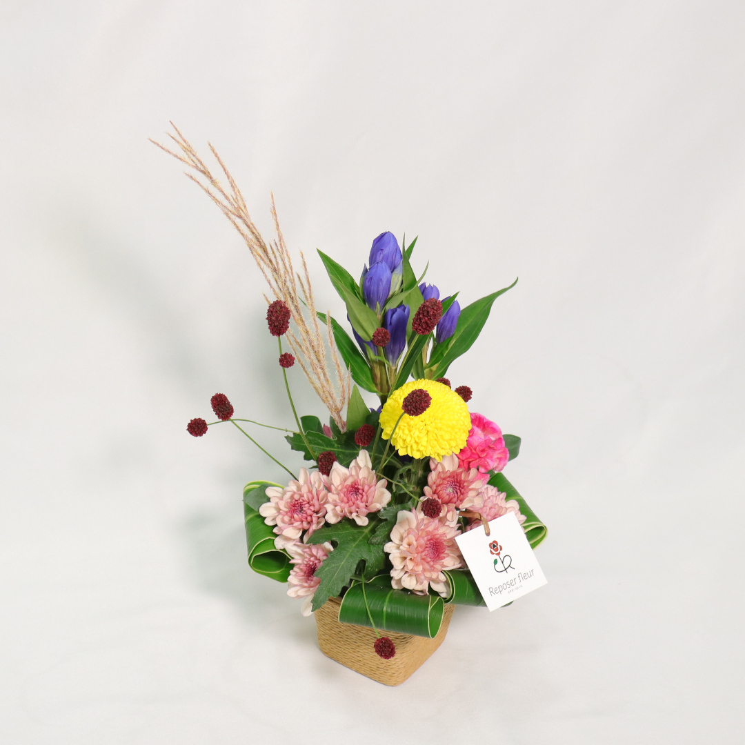 お月見アレンジ | ルポゼ・フルール - イオンのお花専門店