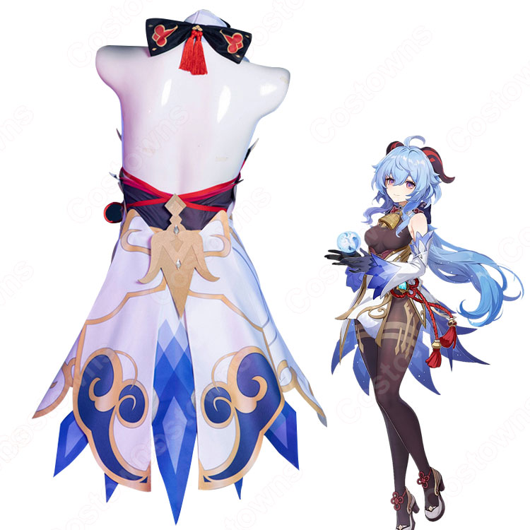 原神 璃月 甘雨 コスプレ衣装の通販 - Costowns