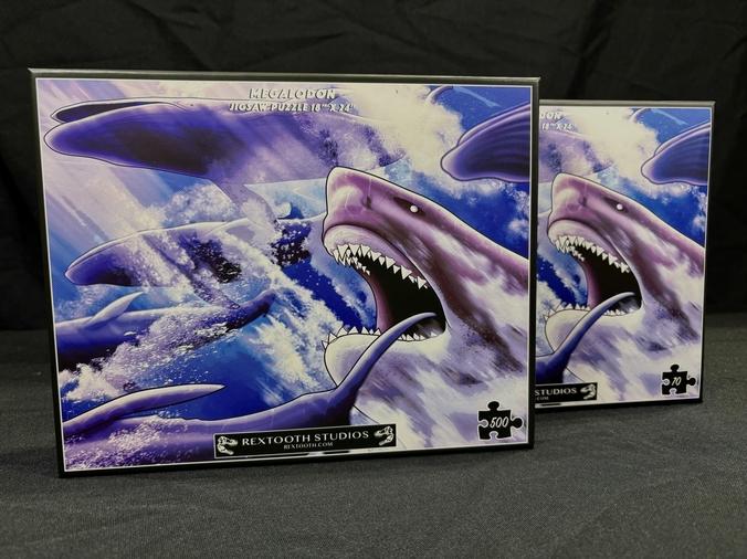 Megalodon Toys | Megalodon Shark Puzzle | Rextooth Studios