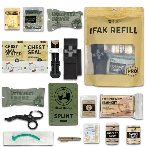 RHINO RESCUE IFAK Refill PRO 17pcs - First Aid Kit – Rhino Global