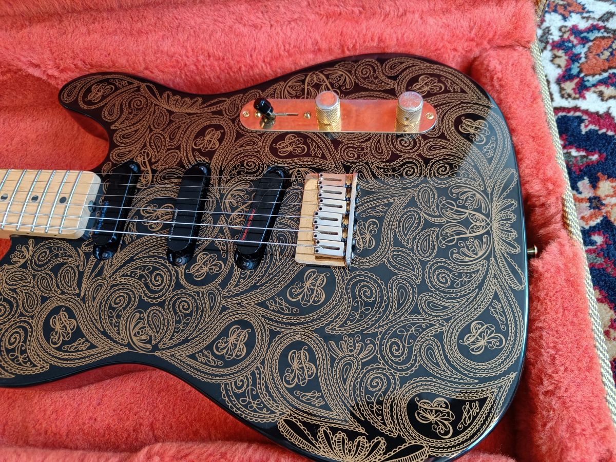 Fender James Burton US Signature Telecaster 1994 Black with Gold