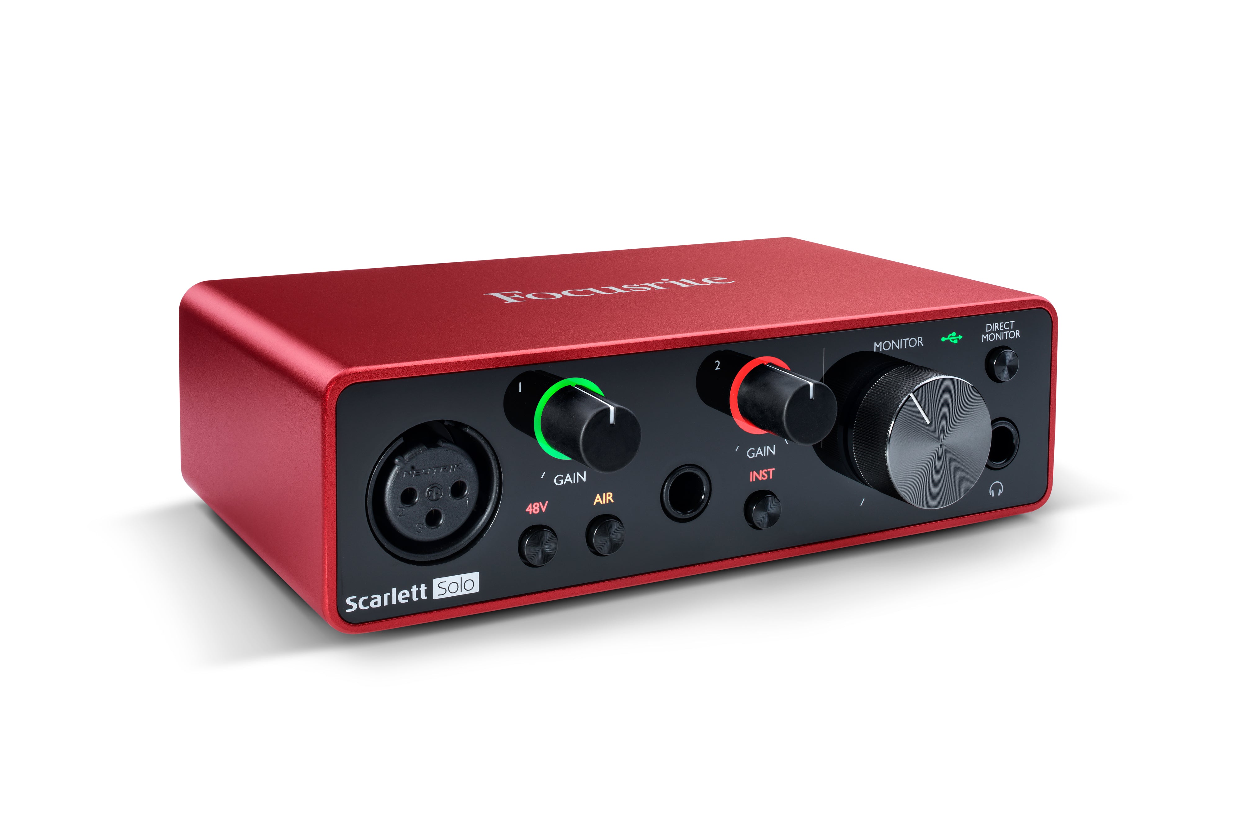 Focusrite SCARLETT SOLO 3rd Gen 192kHz USB Audio Interface w/Pro