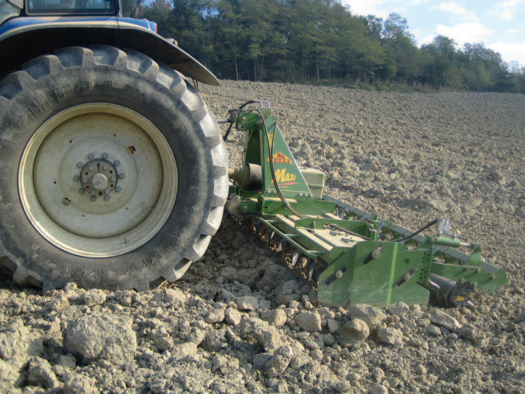 Celli Maxi Fixed Power Harrow | Models Maxi-300-450 | Working