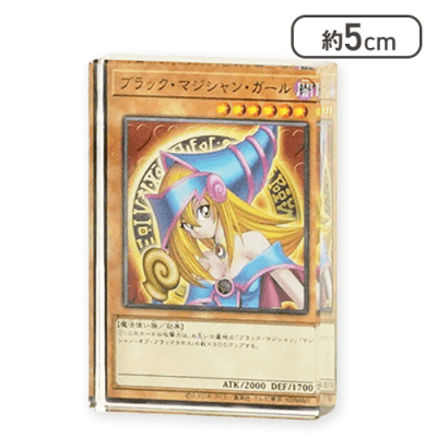 ブラック・マジシャン・ガール】遊戯王カードゲームアクリルブロック