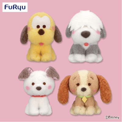 ディズニーキャラクター ミルキーボア マスコット〜ふわふわドッグス