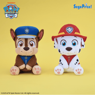 パウ・パトロール ちょこんとおすわり Lぬいぐるみ“チェイス