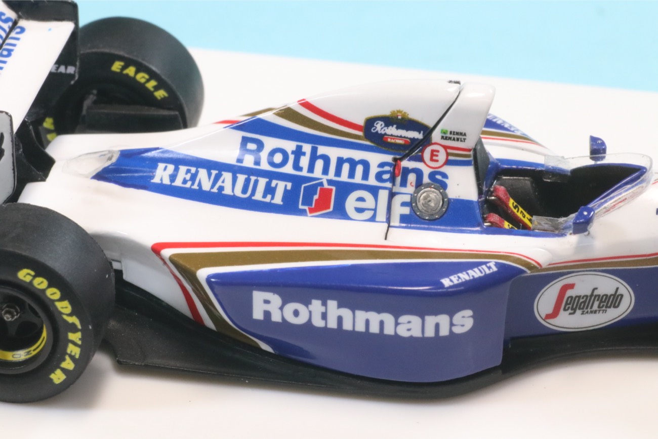 ロムファクトリー 1/43 ウィリアムズ FW16 サンマリノGP A.セナ ラスト