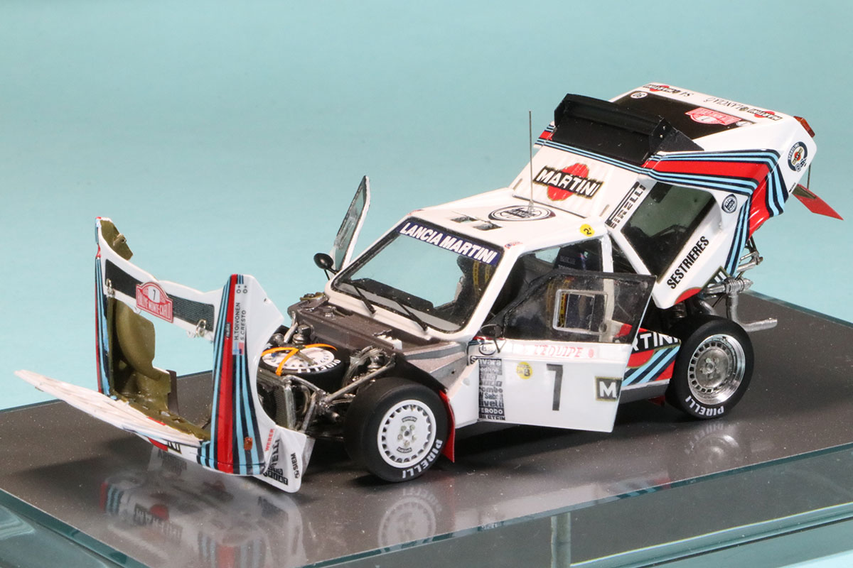 ロムファクトリー 1/43 ランチア デルタ S4 WRC モンテカルロ 1986 No