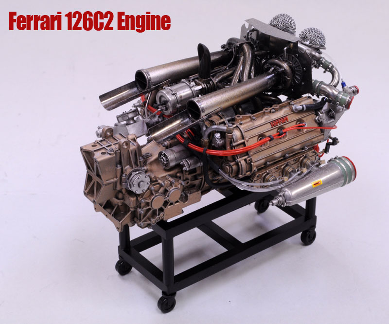 モデルファクトリーヒロ 1/12 メタルキット フェラーリ 126C2用